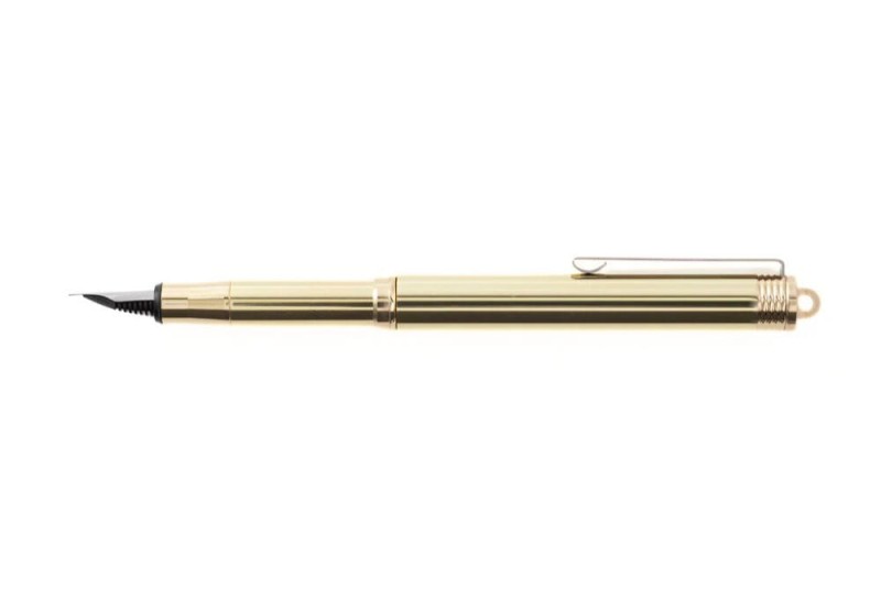 midori trc brass traveler's company pióro wieczne fountain pen mosiężne 2.jpg