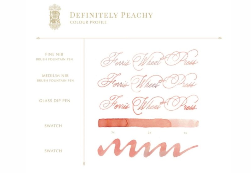 FWP Atrament Definitely Peachy NOTEKA.jpg