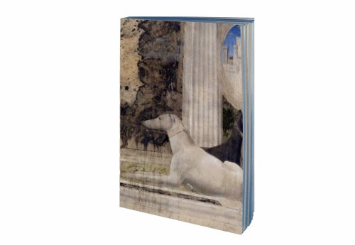 Slow Design Notes Canvas Book Dog