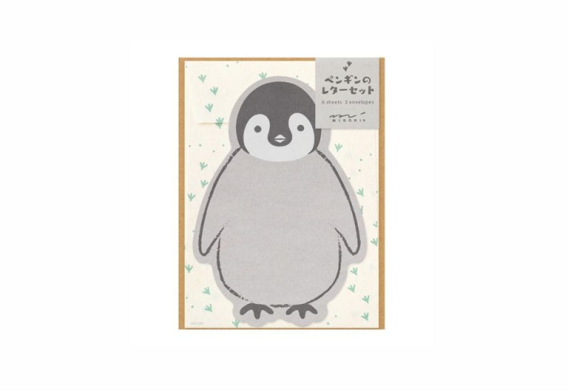 Papeteria Midori 927 Die-cut Penguin NOTEKA(2).jpg