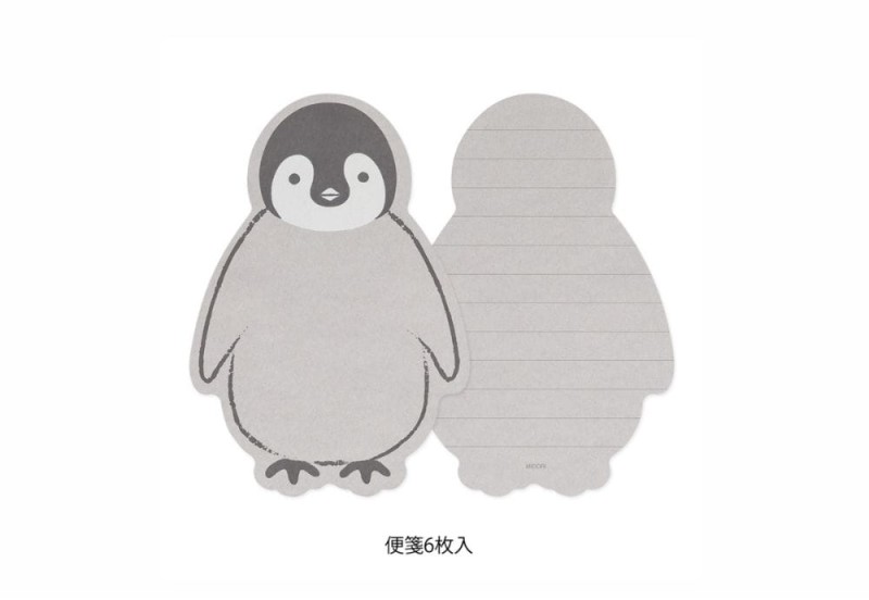 Papeteria Midori 927 Die-cut Penguin NOTEKA(1).jpg