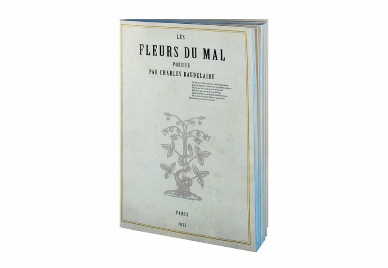 Notes Slow Design Libri Muti Les Fleurs Du Mal NOTEKA.jpg