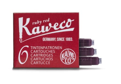 Naboje atramentowe KAWECO  (Kolor: Ruby Red)