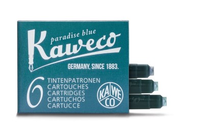 noteka kaweco atrament turkusowy paradise blue.jpg