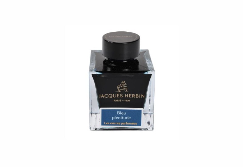 Perfumowane Atramenty J. Herbin Les Encres Parfumees 50ml bleu plenitude NOTEKA.jpg