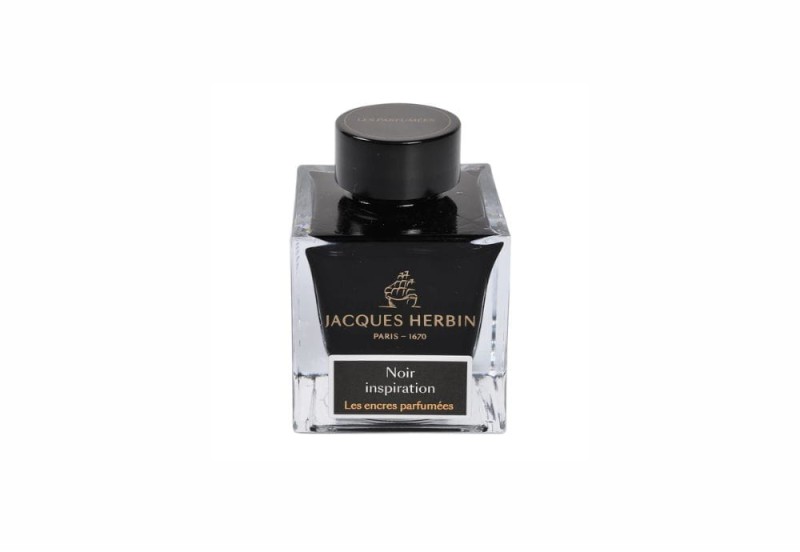 Perfumowane Atramenty J. Herbin Les Encres Parfumees 50ml Noir inspiration NOTEKA.jpg
