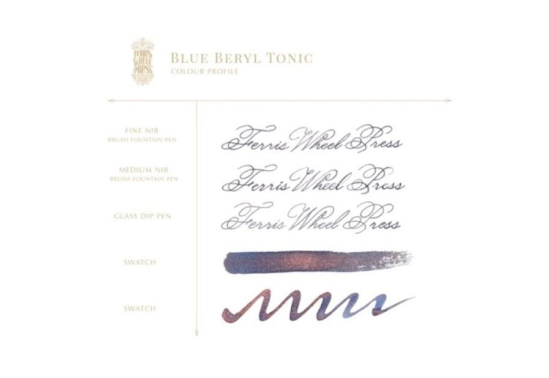 NOTEKA FERRITALES BLUE BERRYL TONIC ATRAMENT