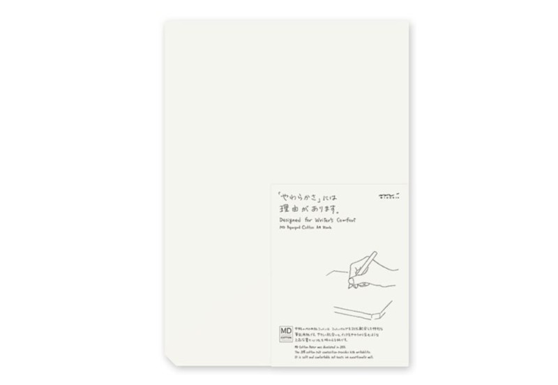 Midori MD Paper Pad Cotton A4 Bloczek