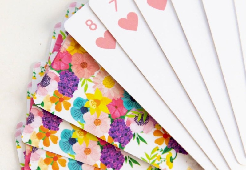 All The Ways To Say Karty do gry - Flower Garden