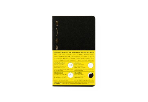Stalogy Notes A6 Slim 365 Day Notebook - w kratkę