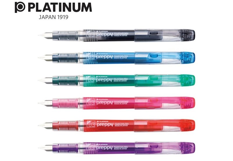 Platinum Preppy - Pióro Wieczne Czerwone