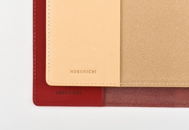 Hobonichi 5-Year Techo A6 Leather Cover Red