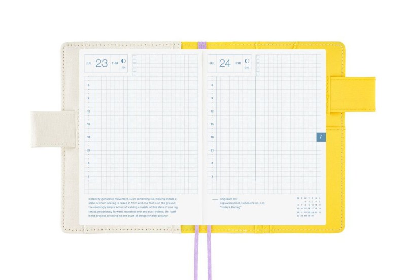 Hobonichi Techo Original A6 Cover: Yuichi Inoue: Hana (Kwiat)