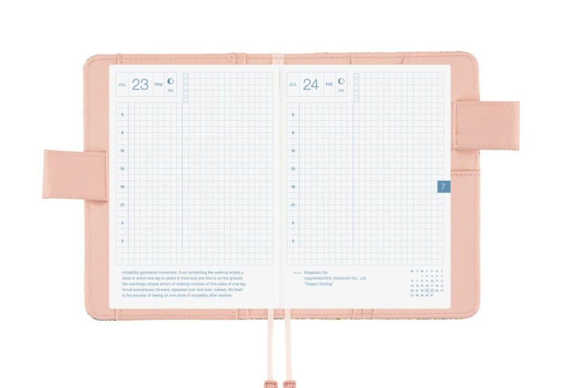 Hobonichi Techo Original A6 Cover: Liberty Fabrics: Sasha Kiora