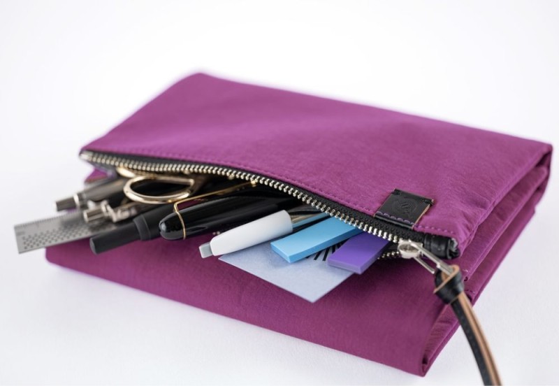 Hobonichi Techo Original A6 Cover: Tragen: Purple