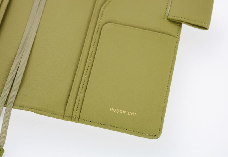 Hobonichi Techo Original A6 Cover: Leather Sage Green