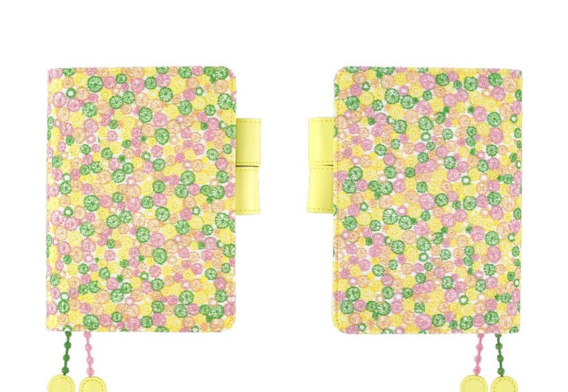 Hobonichi Techo Original A6 Cover: mina perhonen: skyful (Yellow)