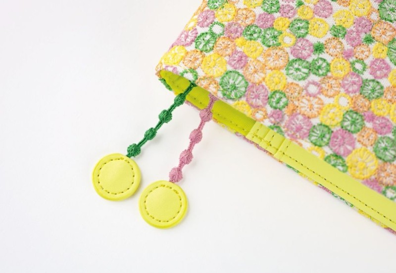 Hobonichi Techo Original A6 Cover: mina perhonen: skyful (Yellow)