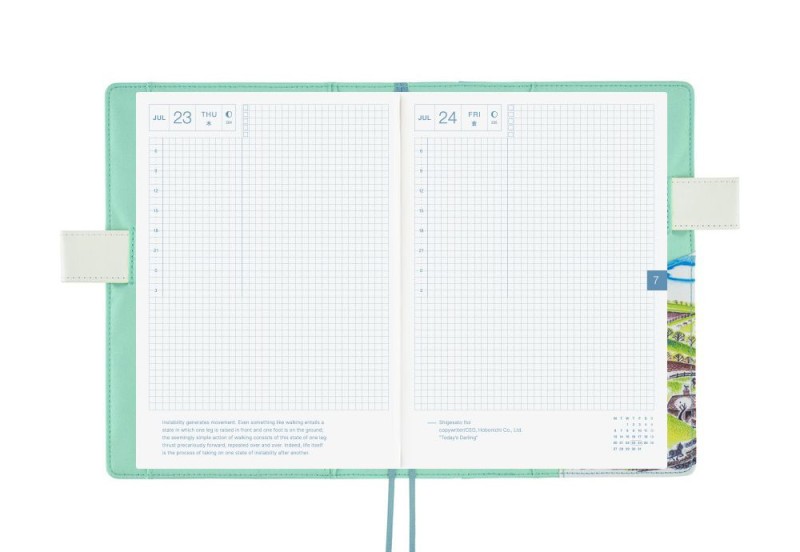 Hobonichi Techo Cousin A5 Cover: Virginia Lee Burton: The Little House