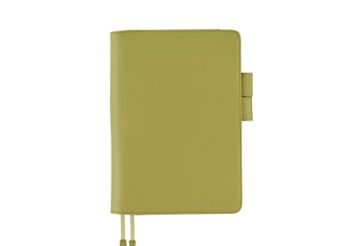 Hobonichi Techo Cousin A5 Cover: Leather Sage Green - okładka