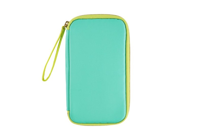 Hobonichi Techo Small Drawer Pouch (Aqua Lime)