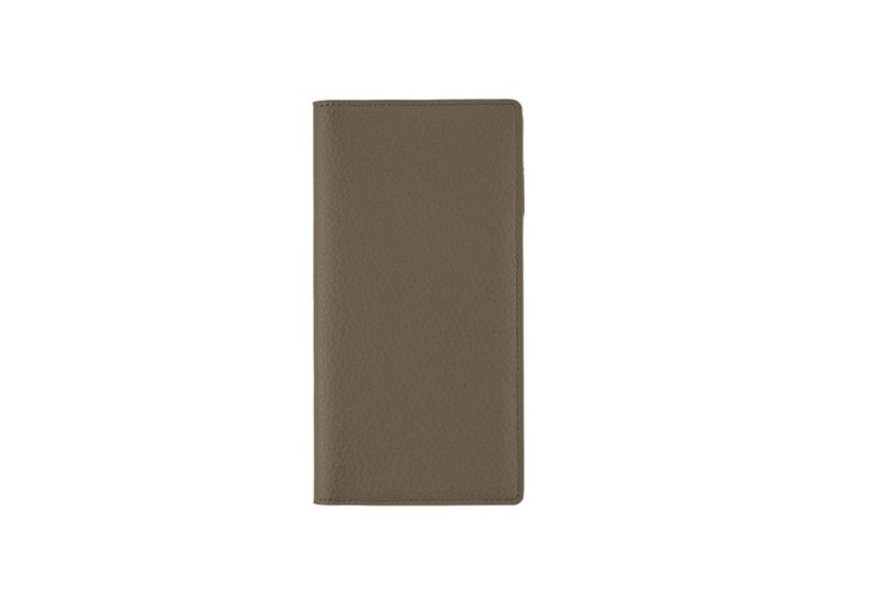 Hobonichi Techo Weeks Cover: Leather Taut (Gray & Light Blue)