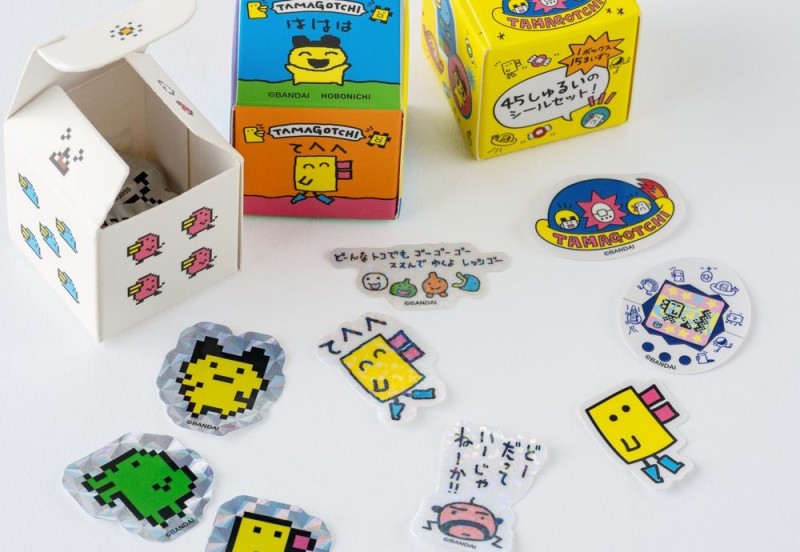 Hobonichi Techo Tamagotchi: Flake Sticker (Set of 3 Boxes)