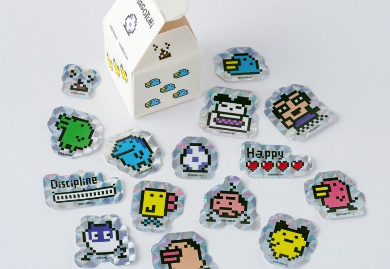 Hobonichi Techo Tamagotchi: Flake Sticker (Set of 3 Boxes)