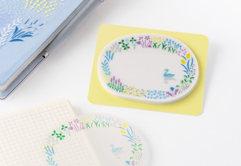 Hobonichi Techo Yuri Sanae See_ Through Sticky Notes (Forest Lake) - karteczki samoprzylepne (4).jpg