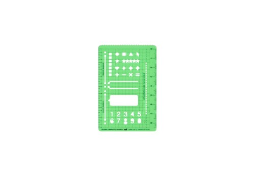 Hobonichi Techo Szablon Stencil Basic - podstawowy