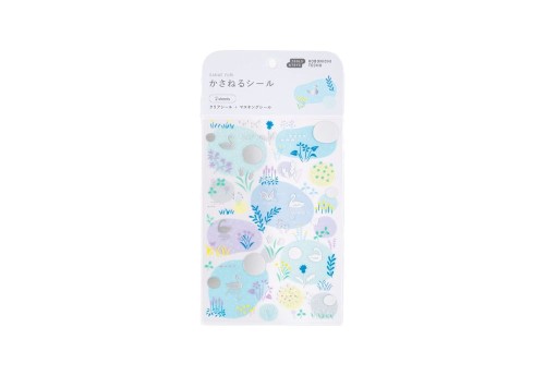 Hobonichi Techo Yuri Sanae: Layering Stickers (Forest Lake) - Naklejki
