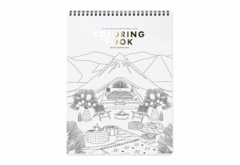 All The Ways To Say Coloring Book - Kolorowanka Bliss & Botanicals NOTEKA.jpg