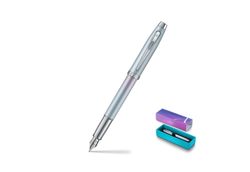 Sheaffer 100 Pióro Wieczne EXPRESSIONS blue and pink NOTEKA (7).jpg