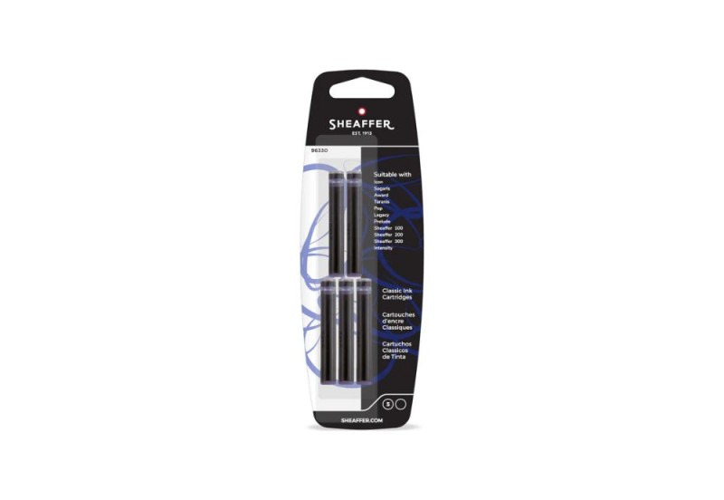 Sheaffer naboje atramentowe Classic Black NOTEKA.jpg