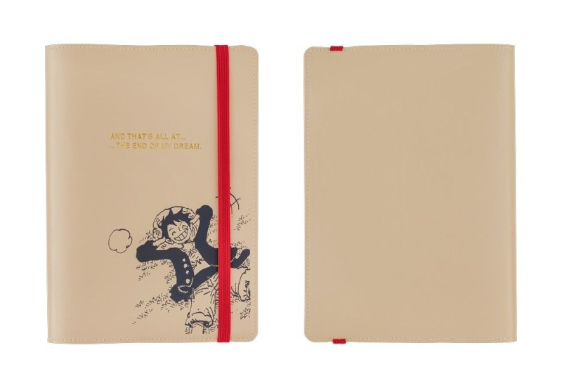 Hobonichi Okładka one piece magazine_ End of Luffy’s Dream (Sand Beige) a5 NOTEKA (6).jpg