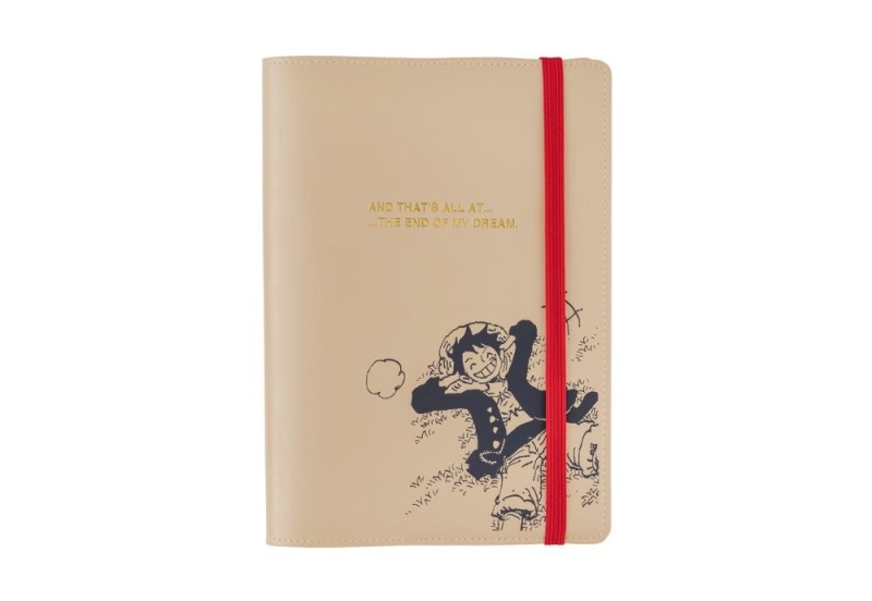 Hobonichi Okładka one piece magazine_ End of Luffy’s Dream (Sand Beige) a5 NOTEKA.jpg