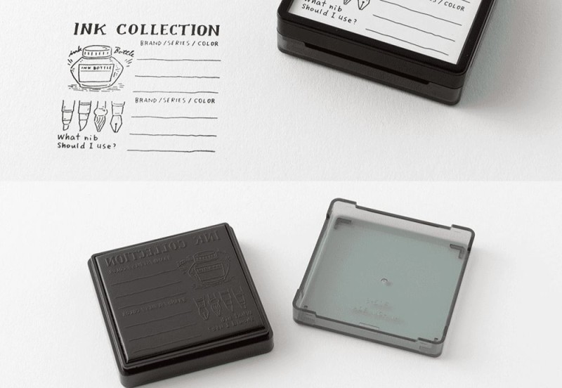 Midori pieczątka Paintable Stamp Pre-inked Kolekcja atramentów (3).jpg
