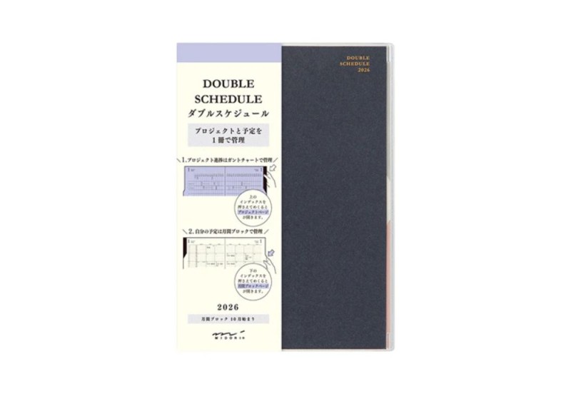 midori double schedule progress kalendarz 2026 navy NOTEKA.jpg