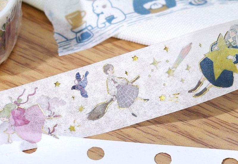BGM Taśma Washi Flying Girl