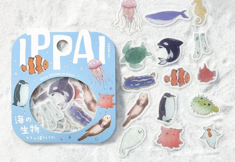 BGM Ippai Flake Stickers Naklejki