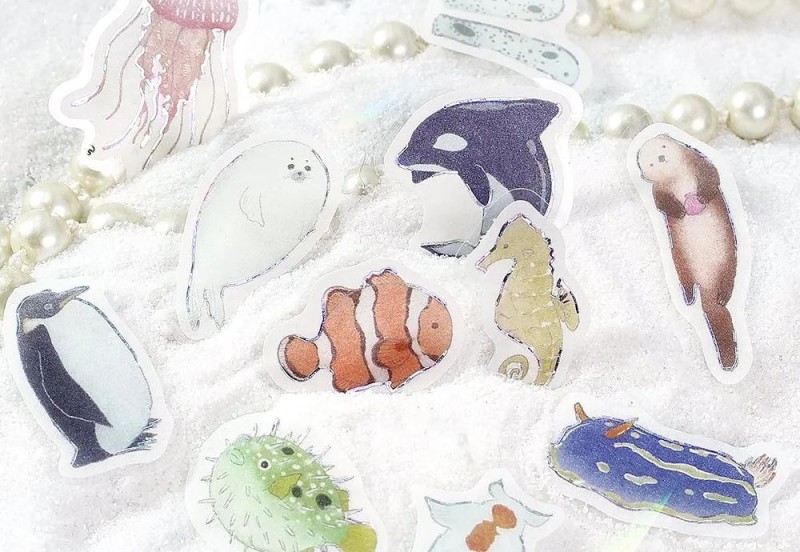 BGM Ippai Flake Stickers Naklejki