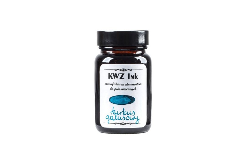 KWZ atrament żelazowo-galusowy 60 ml turkus NOTEKA.jpg