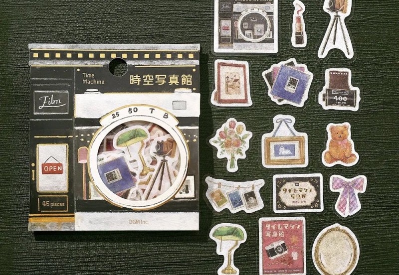 BGM Planner Stickers Flake Seal Naklejki