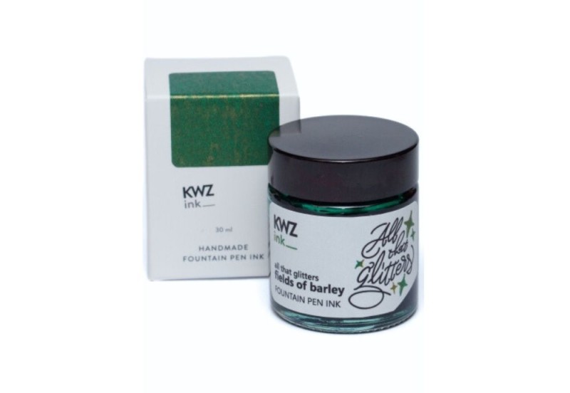 KWZ INK atrament 30 ml all that glitters Fields of barley NOTEKA.jpg