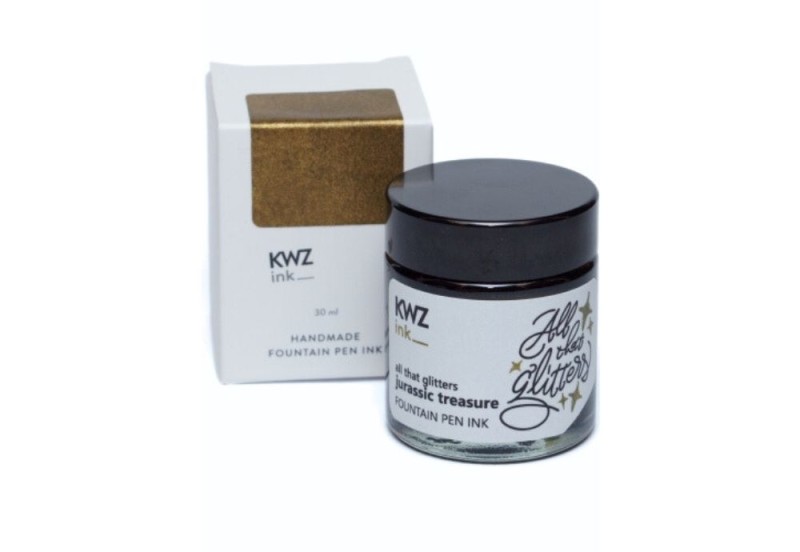 KWZ INK atrament 30 ml all that glitters Jurrassic Treasure NOTEKA NOTEKA.jpg