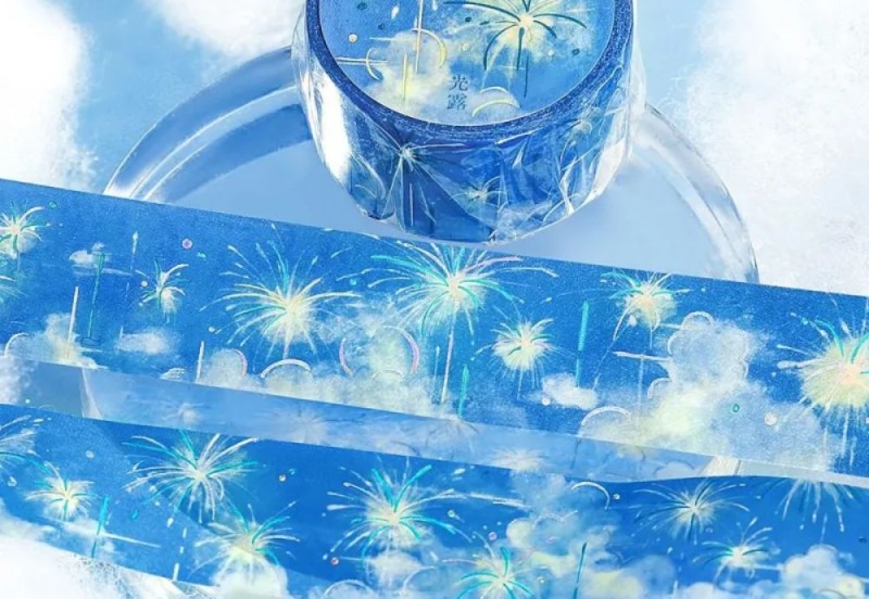 BGM Taśma Washi Sky Illustrated Book: Kouro