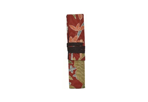Sailor Etui Kimono Large Kwiaty - czerwień