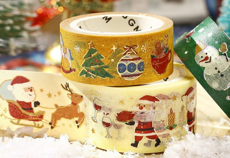 BGM Taśma Washi Christmas Limited Edition: Dinner time
