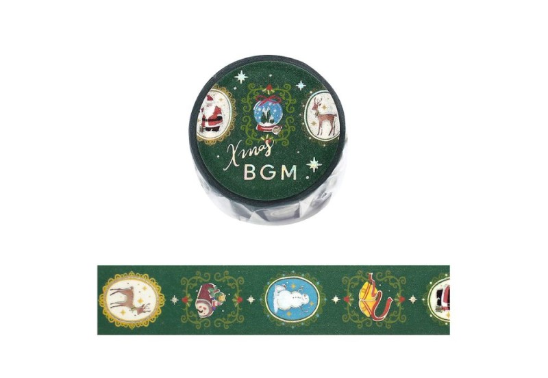 BGM Taśma Washi Christmas Limited Edition: Brooch
