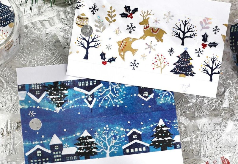 BGM Taśma Washi Christmas Limited Edition: Brooch